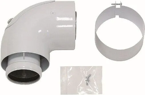 Колено для дымохода Ø 60/100мм ∠ 90° с ревизией Vaillant 303836