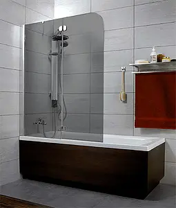 Шторка на ванну 1200мм тонированное стекло Radaway Torrenta PND PND 120 L 201203-105NL, 1