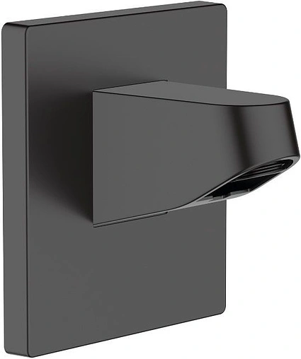 Держатель верхнего душа на стену Hansgrohe Pulsify 105 чёрный матовый 24139670