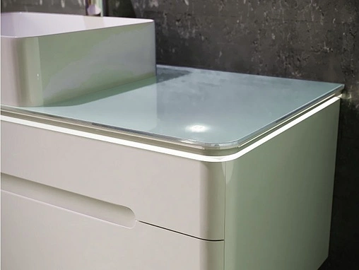 Тумба-умывальник подвесная Jorno Shine 90 белый Shi.01.90/P/W+641945