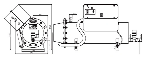 Водонагреватель проточный электрический Эван ЭПВН-21 13033