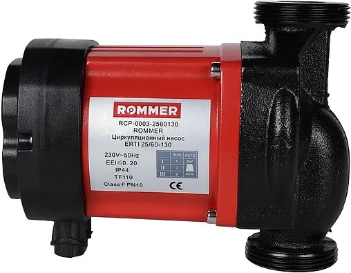 Насос циркуляционный Rommer Profi ERTI 25/60-130 RCP-0003-2560130