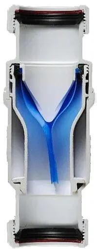 Клапан самозакрывающийся сливной (сухой сифон) Mc Alpine MRNRV50-PB