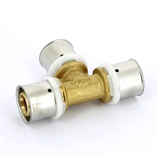 Тройник пресс соединительный 26мм x 26мм x 26мм Uni-fitt 706G8880 Тройник пресс соединительный 26мм x 26мм x 26мм Uni-fitt 706G8880