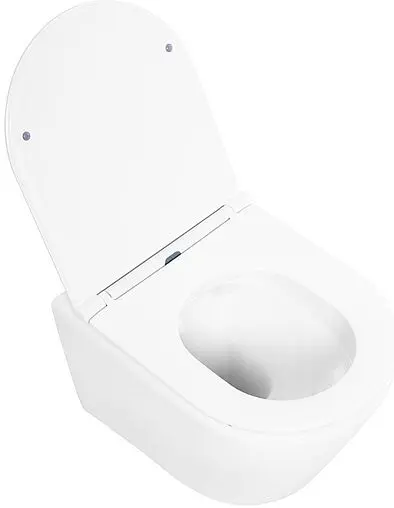 Комплект 5 в 1 BelBagno Tre BB8001CHR/SC/BB002-80/BB014-SR-BIANCO с кнопкой белый глянцевый Комплект 5 в 1 BelBagno Tre BB8001CHR/SC/BB002-80/BB014-SR-BIANCO с кнопкой белый глянцевый