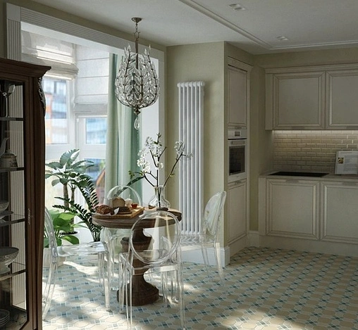 Радиатор стальной трубчатый Zehnder Charleston Completto 3180/08 V001½&quot; 9016