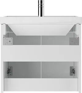 Тумба-умывальник подвесная Домино Optima 60 белый глянец DO1909T+4627173210164, 5