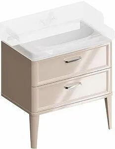 Тумба-умывальник напольная Kerama Marazzi Pompei 80 камео бежевый PO.N.80.2\CAM+Po.wb.80 Тумба-умывальник напольная Kerama Marazzi Pompei 80 камео бежевый PO.N.80.2\CAM+Po.wb.80, 1