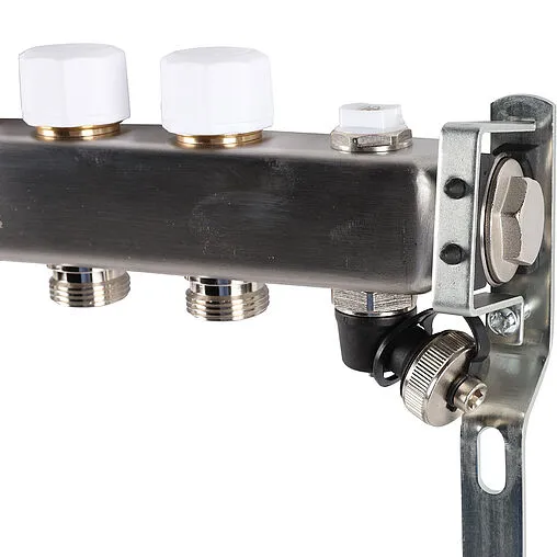 Группа коллекторная без расходомеров 6 отводов 1&quot;в/в x ¾&quot;ек Rommer RMS-3201-000006