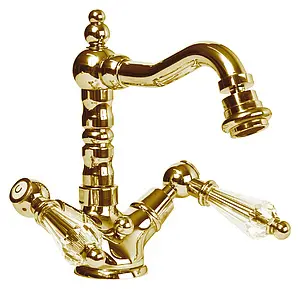 Смеситель для биде Cezares Diamond золото DIAMOND-BS2-03/24-Sw, 1