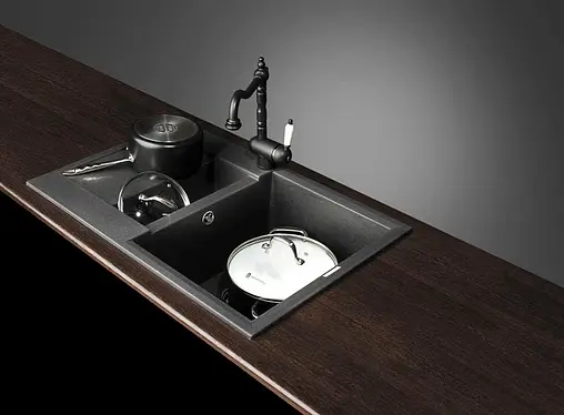 Мойка кухонная Omoikiri Sakaime 78-2-DC темный шоколад 4993198