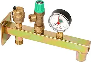 Группа безопасности расширительного бака до 50 кВт ¾&quot; 3 бар Uni-Fitt 255D3230, 5
