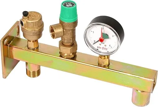 Группа безопасности расширительного бака до 50 кВт ¾&quot; 3 бар Uni-Fitt 255D3230