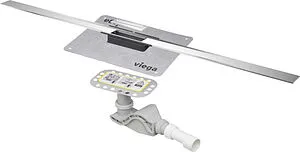 Лоток душевой Set 1200мм h=95мм 0.7л/сек Viega Advantix Cleviva 4981.10 794484, 1