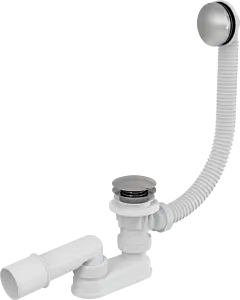 Слив-перелив для ванны AlcaPlast хром A504KM-120 Слив-перелив для ванны AlcaPlast хром A504KM-120, 1