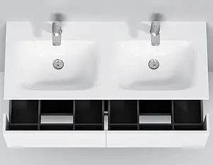 Тумба-умывальник подвесная Am.Pm Spirit 2.0 120 белый M70AFHD1202WG+M70AWCD1202WG Тумба-умывальник подвесная Am.Pm Spirit 2.0 120 белый M70AFHD1202WG+M70AWCD1202WG, 5