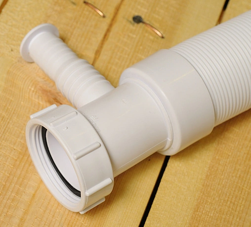 Слив гофрированный Mc Alpine 1½x40/50мм L=500-1200мм MRMF212W