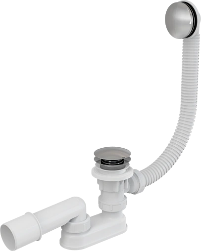 Слив-перелив для ванны AlcaPlast хром A504KM-120 Слив-перелив для ванны AlcaPlast хром A504KM-120