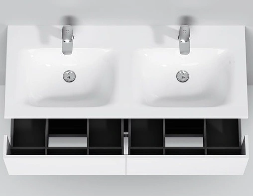 Тумба-умывальник подвесная Am.Pm Spirit 2.0 120 белый M70AFHD1202WG+M70AWCD1202WG