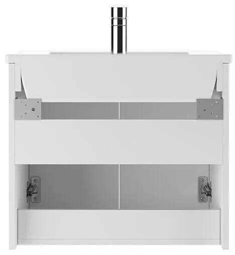 Тумба под умывальник подвесная Домино Optima 60 белый матовый DO1901T