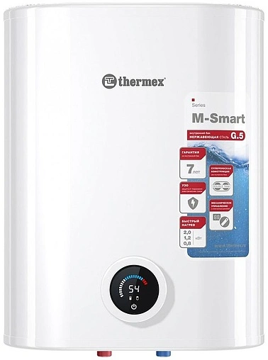 Водонагреватель накопительный электрический Thermex M-Smart Pro MS 30 V (pro) 151162