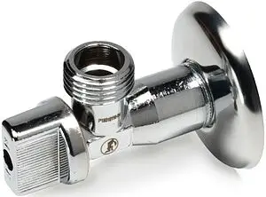 Кран шаровый угловой ½&quot;н x ½&quot;н хром Giacomini R613X003, 1