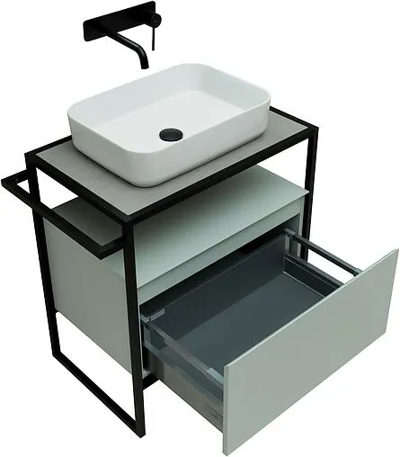 Тумба под умывальник напольная Allen Brau Priority 70 папирус 1.31001.PWM