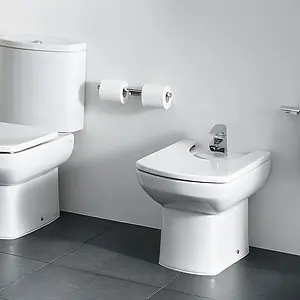 Биде напольное Roca Dama Senso белый 357517000, 4