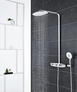 Душевая система с термостатом для душа Grohe Rainshower SmartControl 360 Mono хром/белый 26361LS0 Душевая система с термостатом для душа Grohe Rainshower SmartControl 360 Mono хром/белый 26361LS0, 5
