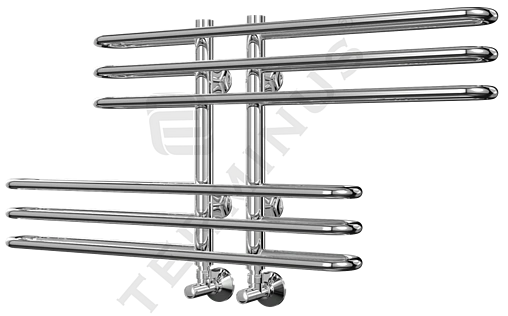 Полотенцесушитель водяной лесенка Terminus Диана П6 100х416 полированная сталь 4620768886447