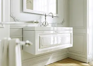 Тумба-умывальник подвесная Aqwella Empire 100 белый Emp.01.10/W+Inf.10.04.D Тумба-умывальник подвесная Aqwella Empire 100 белый Emp.01.10/W+Inf.10.04.D, 4