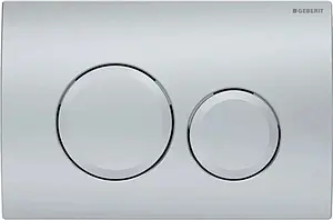 Клавиша смыва для унитаза Geberit Delta 20 115.127.46.1 хром матовый Клавиша смыва для унитаза Geberit Delta 20 115.127.46.1 хром матовый, 1