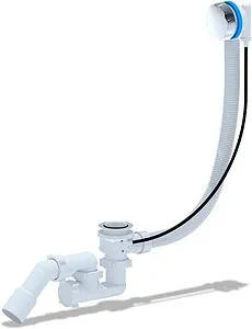 Слив-перелив для ванны Ани Пласт хром EM421 Слив-перелив для ванны Ани Пласт хром EM421, 1