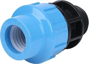 Муфта компрессионная переходная 25мм x 1"н Джилекс 9125 Муфта компрессионная переходная 25мм x 1"н Джилекс 9125, 2