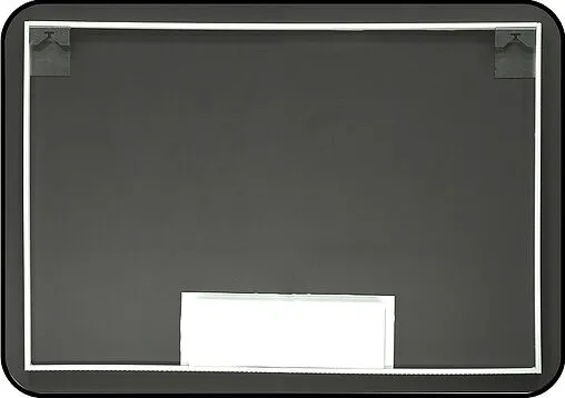 Зеркало с подсветкой Continent Torry Led 100x70 с фоновой подсветкой, бесконтактным сенсором белый ЗЛП1528