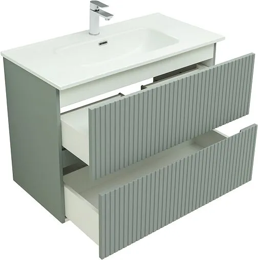 Тумба под умывальник Aquanet Джейн 90 мисти грин 00313319