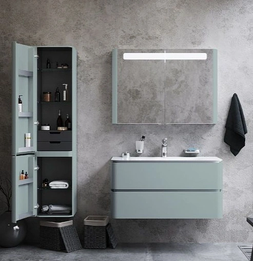 Тумба под умывальник подвесная Am.Pm Sensation 100 мятный M30FHX1002GG