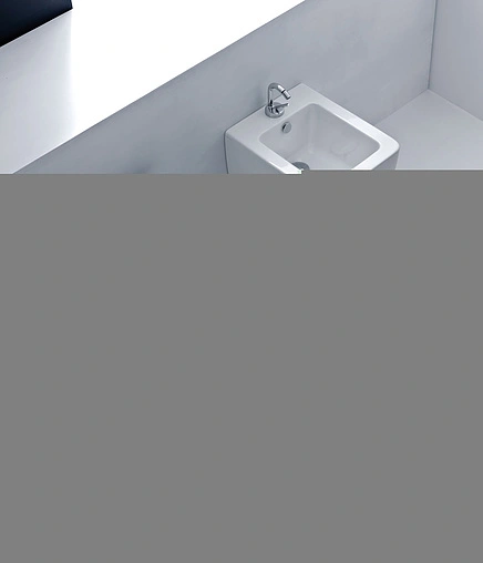 Унитаз приставной Kerasan Ego белый 321401