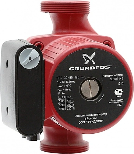 Насос циркуляционный Grundfos UPS 32-80 180 95906443