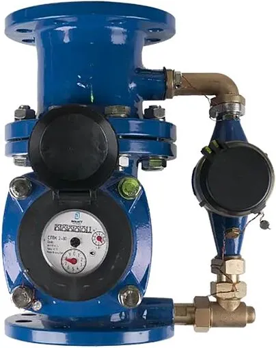 Счетчик холодной воды комбинированный Ду100 Декаст СТВК 2 10-100-01