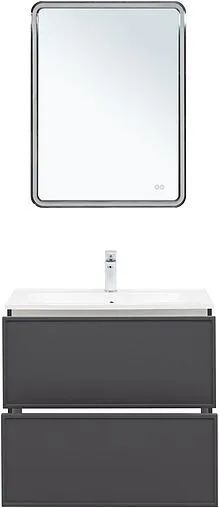 Тумба под умывальник Aquanet Арт 75 ясень графит 00329064