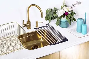 Мойка кухонная Omoikiri Omi 44-U/I-AB античная латунь 4993190 Мойка кухонная Omoikiri Omi 44-U/I-AB античная латунь 4993190, 3