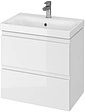 Тумба-умывальник подвесная Cersanit Moduo Slim 60 белый 64125+S-UM-MOD60SL/1