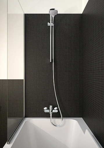Душевая стойка Hansgrohe Croma Select E 110 Vario 3jet 65см хром/белый 26582400