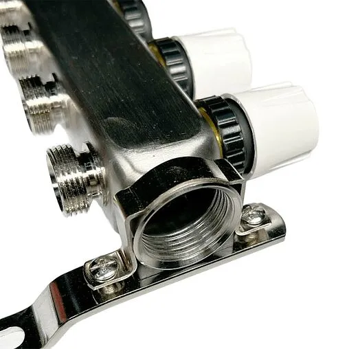 Группа коллекторная без расходомеров 7 отводов 1&quot;в/в x ¾&quot;ек Uni-fitt TECHNO 451W4307