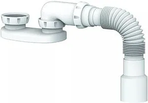 Сифон для душевого поддона без выпуска Unicorn нержавеющая сталь G12 Сифон для душевого поддона без выпуска Unicorn нержавеющая сталь G12, 1