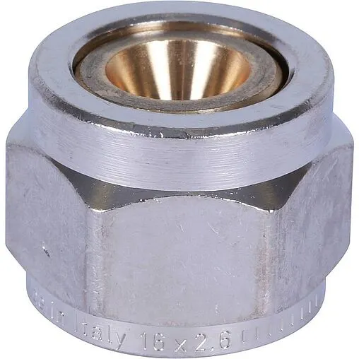 Концовка для металлопластиковых труб ½"к x 16x2.6мм Stout SFC-0026-162612