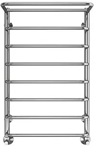 Полотенцесушитель водяной лесенка Terminus Полка П8 500х800 полированная сталь 4670078530295, 3