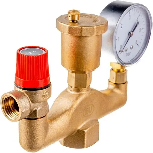 Группа безопасности котла до 50 кВт 1&quot; 3 бар Euros EU.ST6070030 12_k