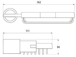Мыльница IDDIS Monet хром L022B Мыльница IDDIS Monet хром L022B, 2